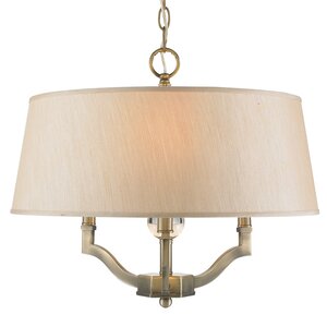 Edmondo 3-Light Semi Flush Mount