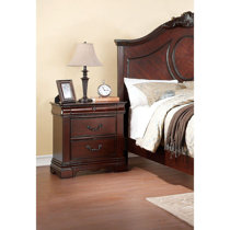 Dark Cherry Nightstands Wayfair