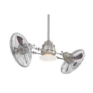 42 Vintage Gyro 3 Blade Led Ceiling Fan Light Kit Included