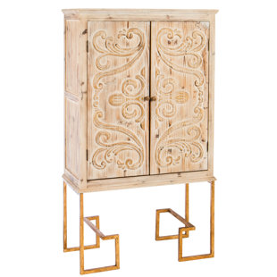 Go to store & view more images Ananda Tall Accent Cabinet by Statements by J