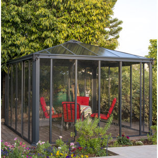 Go to store & view more images Ledro 12 ft. W x 12 ft. D Aluminum Patio Gazebo by Palram