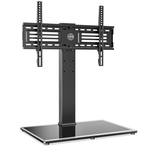 FITUEYES Universal Swivel Tabletop TV Stand With Non-Slip ...