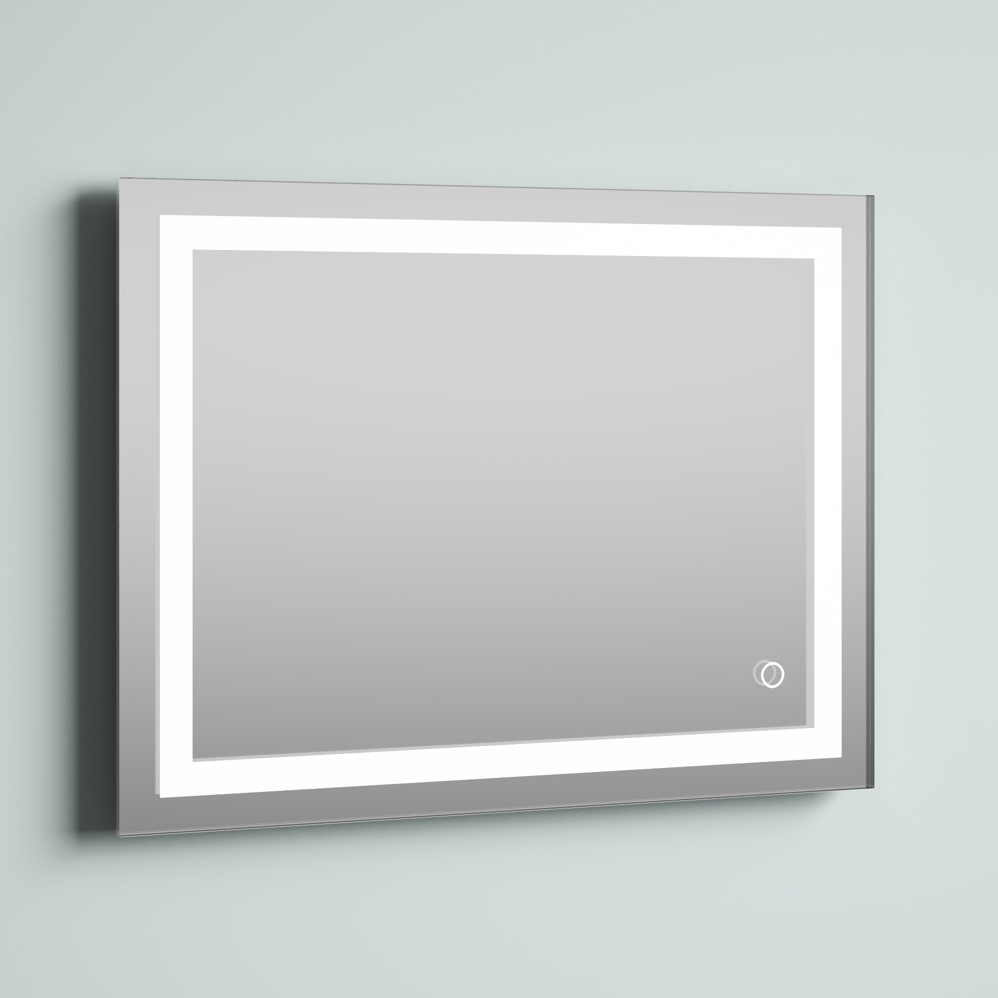 Mercury Row® Giardina LED Lighted Bathroom Mirror & Reviews Wayfair