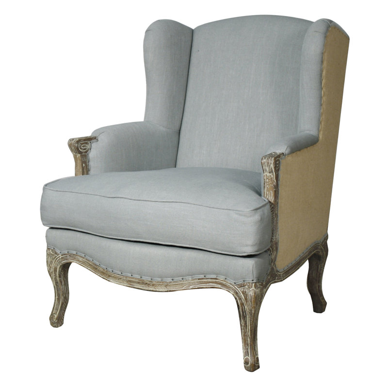 Greyleigh Rotan Wingback Chair Reviews Wayfair Greyleigh Rotan Wingback Chair