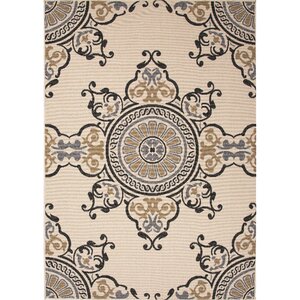 Stefani Taupe/Gray Indoor/Outdoor Area Rug