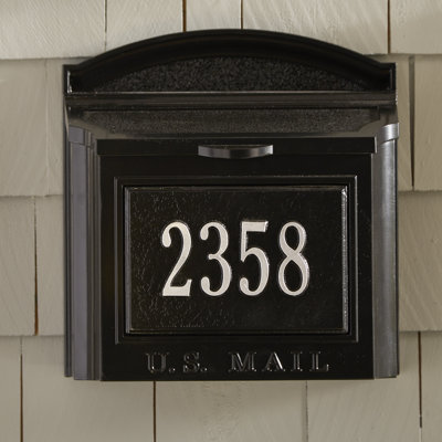 Locking Wall Mounted Mailbox