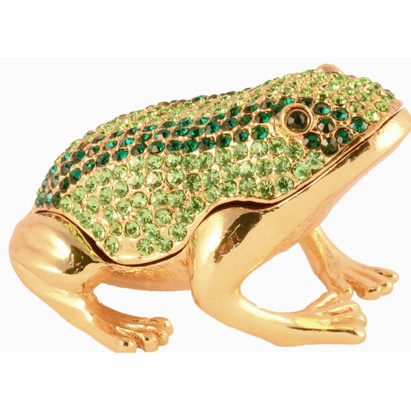 Ciel Collectables Bejeweled Frog Trinket Box | Wayfair