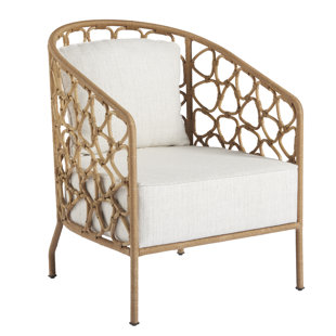 Fahey Barrel Chair by Highland Dunes Read Reviews