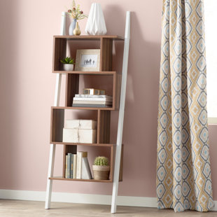Go to store & view more images Bostic Geometric Bookcase by Mercury Row