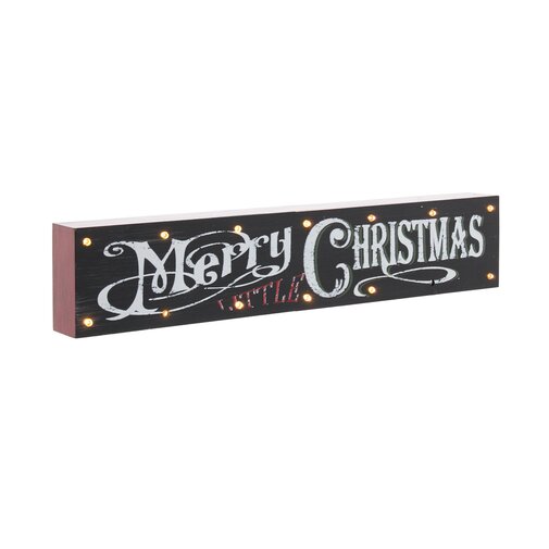 The Seasonal Aisle Merry Christmas Sign | Wayfair.co.uk