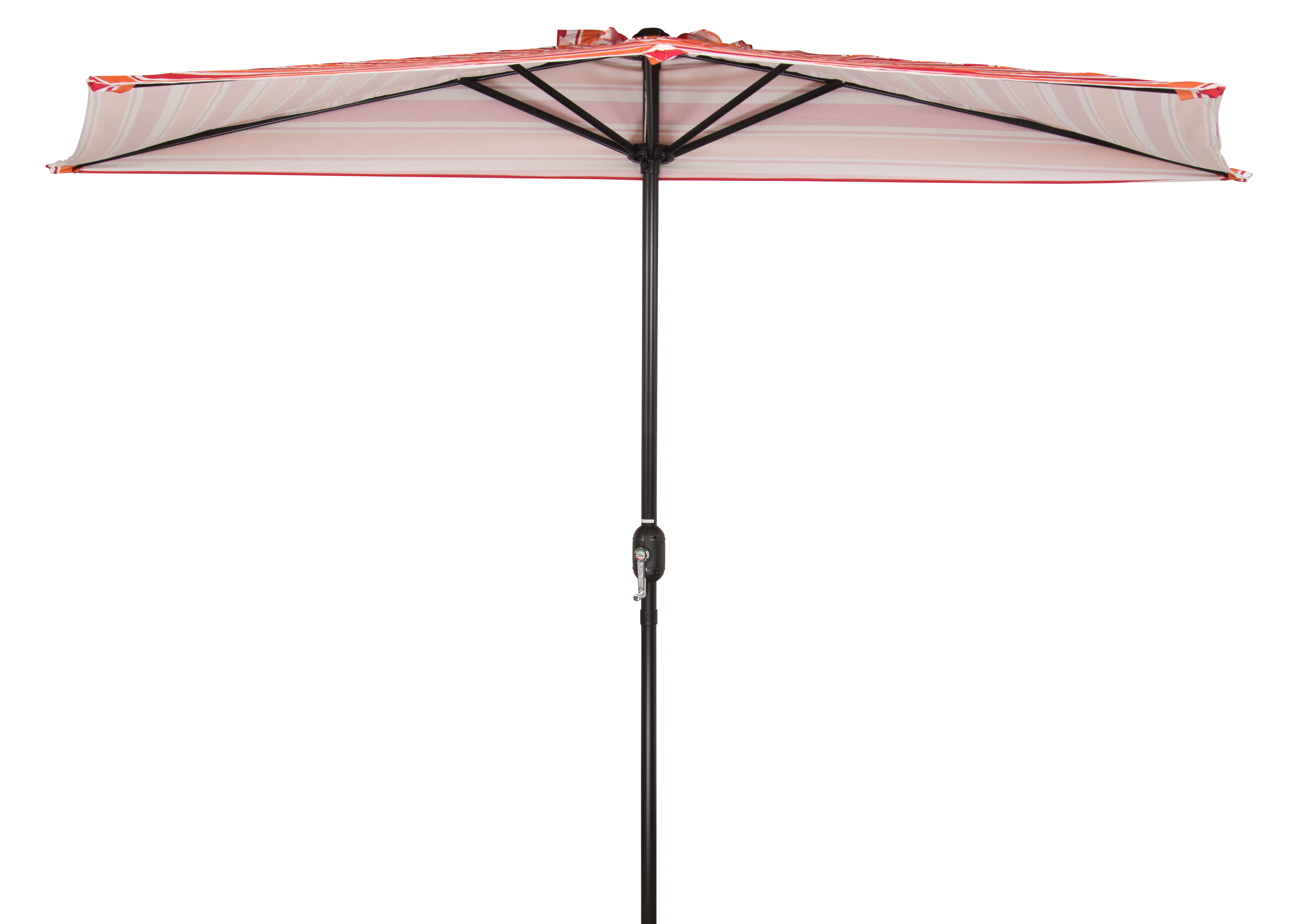 Trademark Innovations Patio Half 9 X 4 5 Rectangular Market Umbrella Wayfair