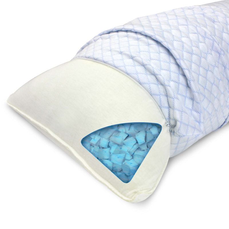 Besaw Medium Comfort Cool Gel Memory Foam Standard Cooling Gel