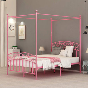 pink princess bed frame