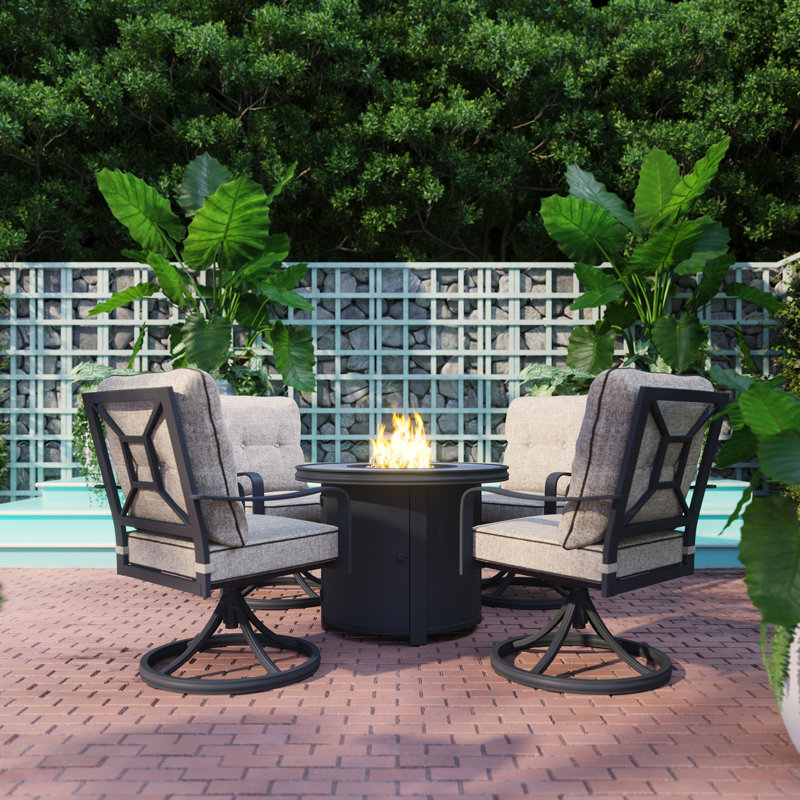 Martha Stewart Thornfield 5 Piece Multiple Chairs Seating Group With Cushions Wayfair See actions taken by the people who manage and post content. wayfair