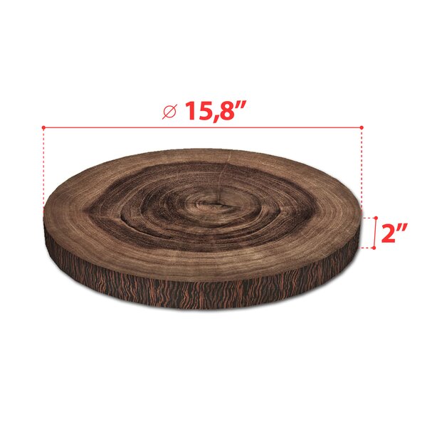 East Urban Home Round Soft Chair Seat Cushion Wayfair