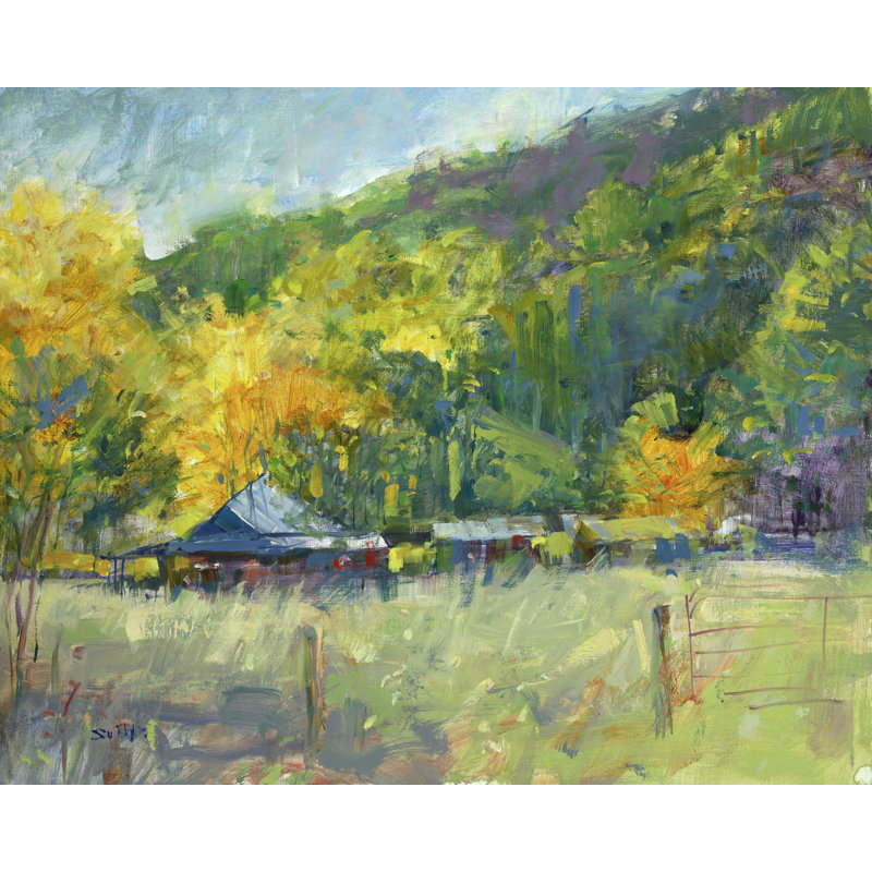 Ashton Wall Decor Llc Country Colors Mountain Glory Painting