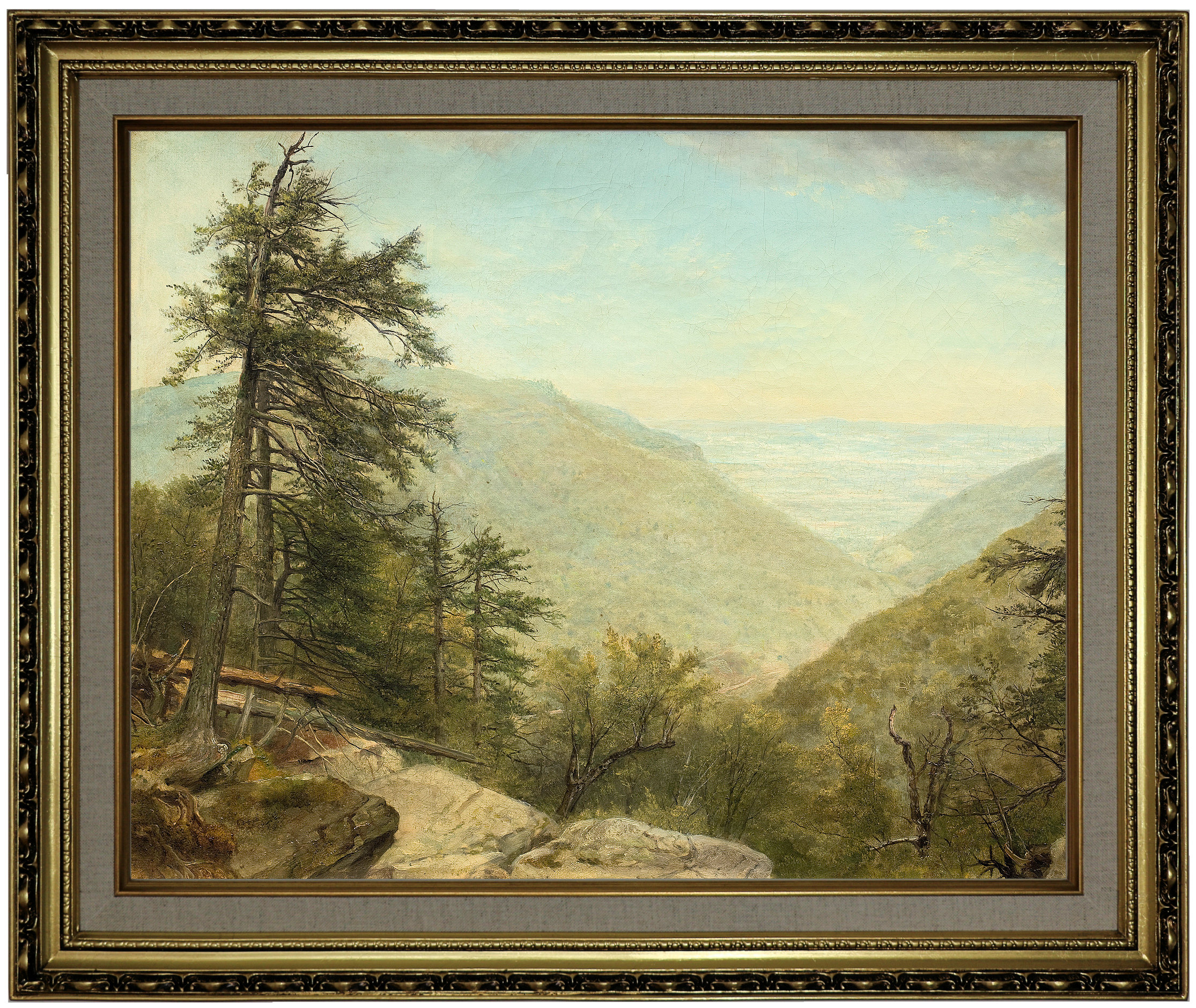 Vault W Artwork Kaaterskill Clove 1866 By Asher B Durand Picture Frame Painting Print On Canvas Wayfair
