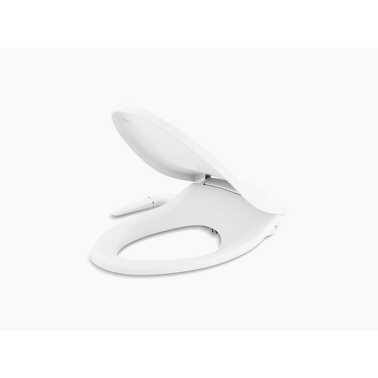White for sale online Kohler K-5724-0 Elongated Manual Bidet Toilet Seat 