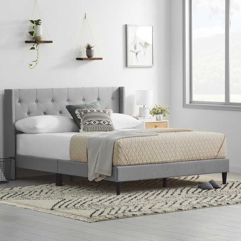But in this case, the three posts maryport upholstered panel bed is backed with (as of today) 8,818 reviews. petersen tufted upholstered low profile platform bed