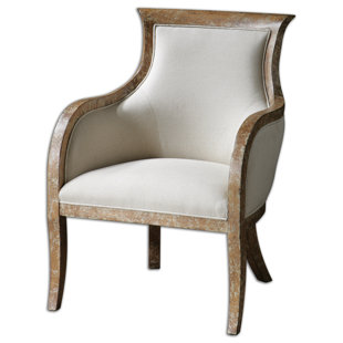 Go to store & view more images Uttermost Quintus Linen Armchair