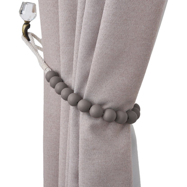 Curtain Blind Accessories Stunning Teal Clear Beaded Curtain Long Tie Back Tieback 30 Barnfieldcars Co Uk