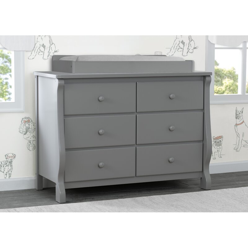 delta farmhouse changing table