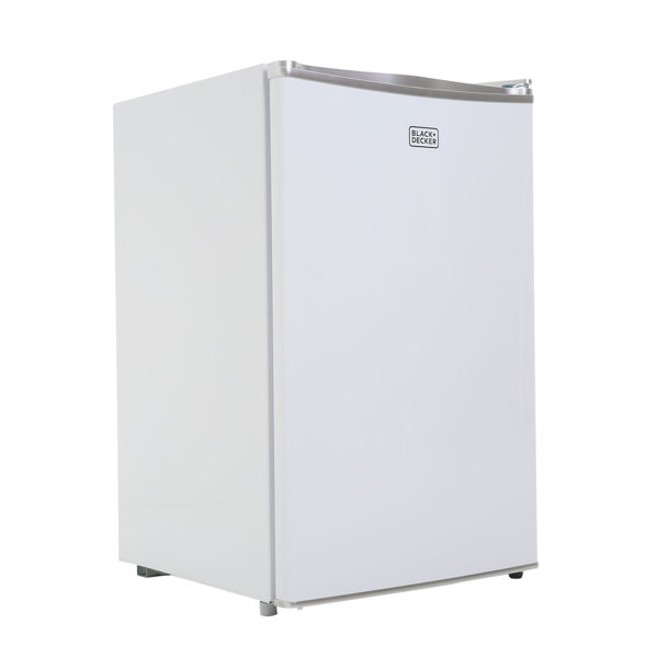 Black Decker Bcrk Series 4 3 Cubic Feet Cu Ft Freestanding Mini Fridge With Freezer Reviews Wayfair