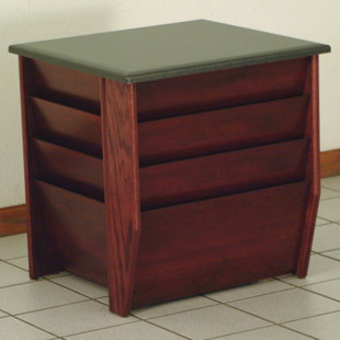 Dakota Wave End Table by Wooden Mallet Looking for