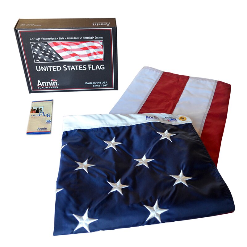 Annin Flagmakers Wall Mounted Flag | Wayfair