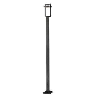 Best Fortune Outdoor 1-Light LED 117.63 Post Light By Orren Ellis Outdoor Lighting Fortune Outdoor 1-Light LED 117.63 Post Light By Orren Ellis Outdoor Lighting