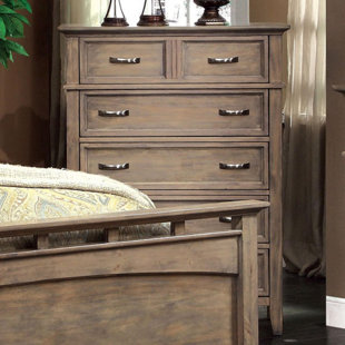Go to store & view more images Jenkins Distressed 6 Drawer Chest by Gracie Oaks