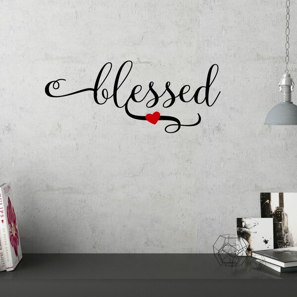 May This Home Be Blessed Vinyl Wall Quotes Wall Decals Wall Art Stickers