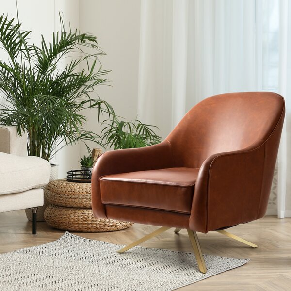 vineland swivel armchair