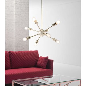 Ursa 8 Light Sputnik Chandelier