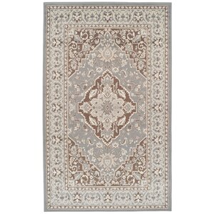 Vassar Gray/Brown Area Rug