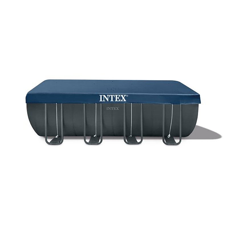 Intex Rectangular Ultra XTR Frame Swimming Pool with Pump Size: 52" H x 216" W x 108" D