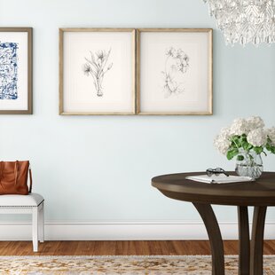 Framed Flower Prints Wayfair