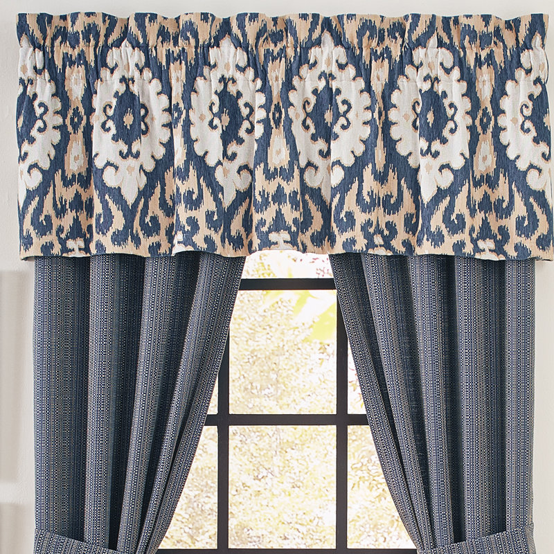 Croscill Kayden Tailored 72 Window Valance Wayfair Kayden Tailored 72 Window Valance