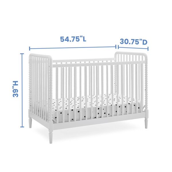delta crib dimensions