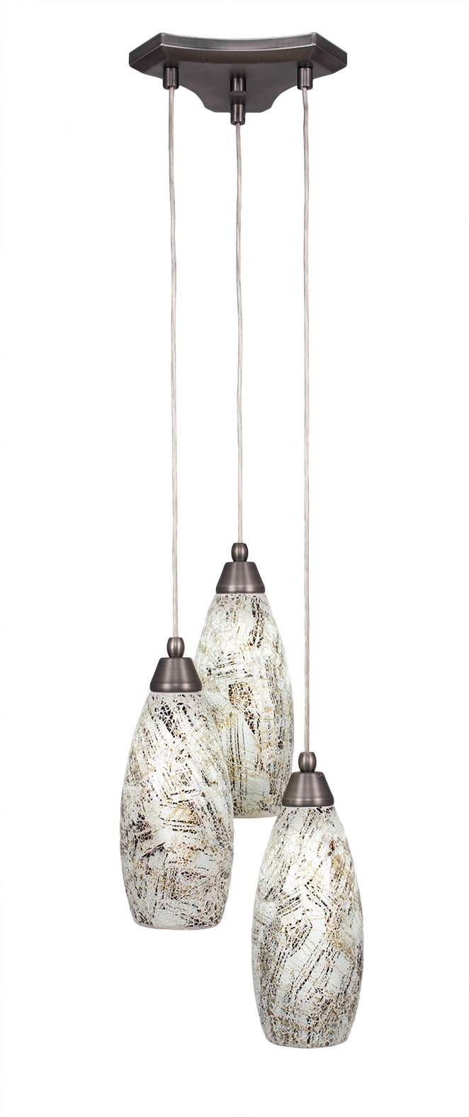 Red Barrel Studio Nessa 3 Light Cluster Bell Pendant Wayfair
