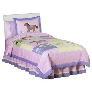 Pony 3 Piece Full/Queen Comforter Set