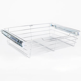 Closet Pull Out Wire Basket Wayfair