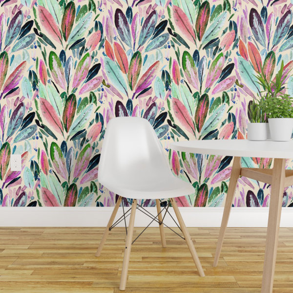 Spoonflower SAMPLE Wallpaper Panel Wayfair
