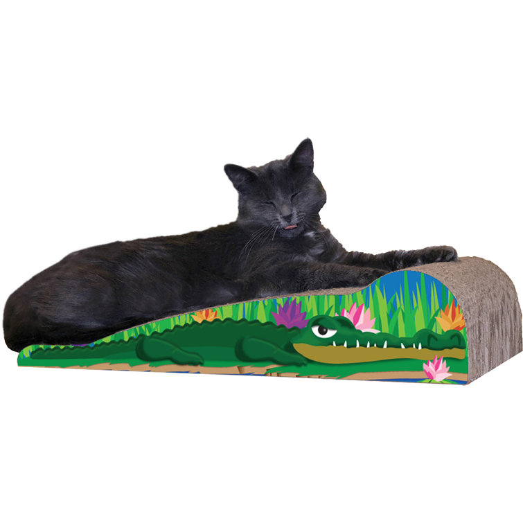 alligator cat bed