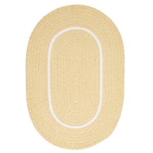 Silhouette Yellow Indoor/Outdoor Area Rug