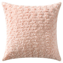 pink plush pillows