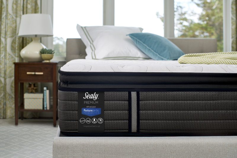 Sealy Response Premium 14 Plush Pillowtop Mattress And Box Spring The Look
