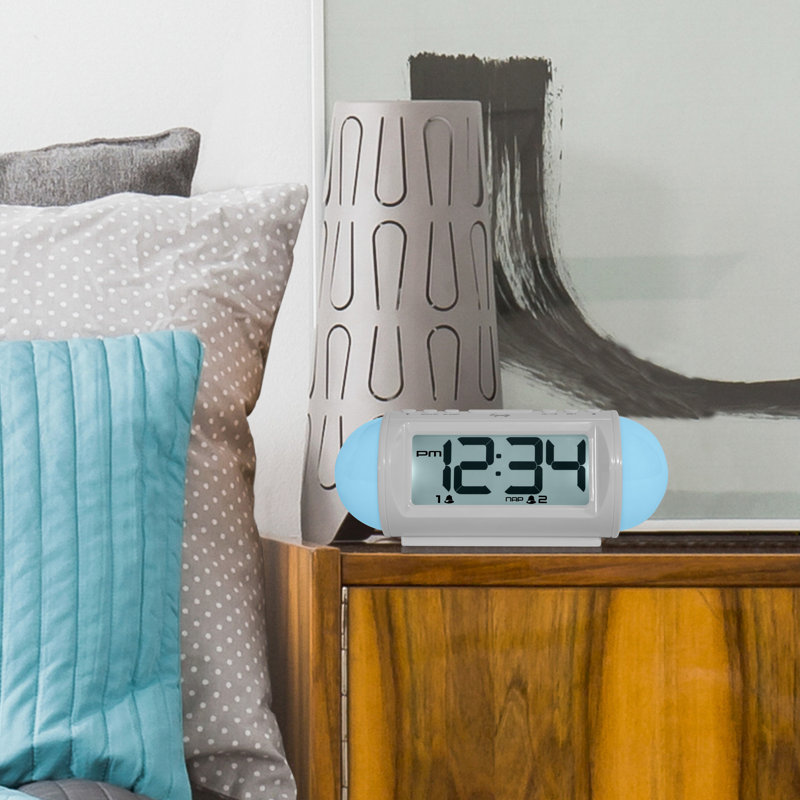 Latitude Run Mood Light Led Alarm Clock Wayfair