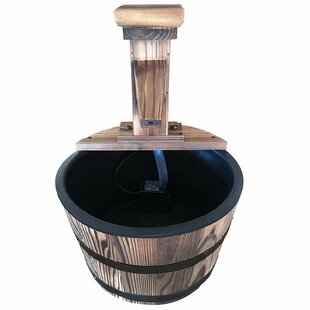 Barrister Wood Fountain By Sol 72 Outdoor