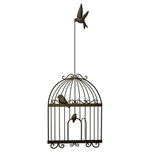 Bird Cage Wall Decor